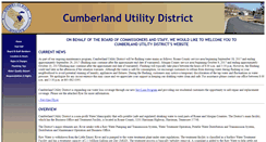 Desktop Screenshot of cumberlandutility.com